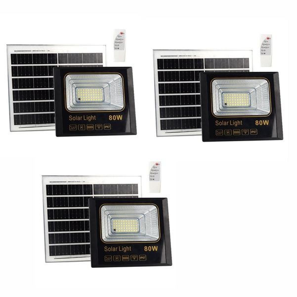 80W Solar Floodlight SK-7080(3sets)