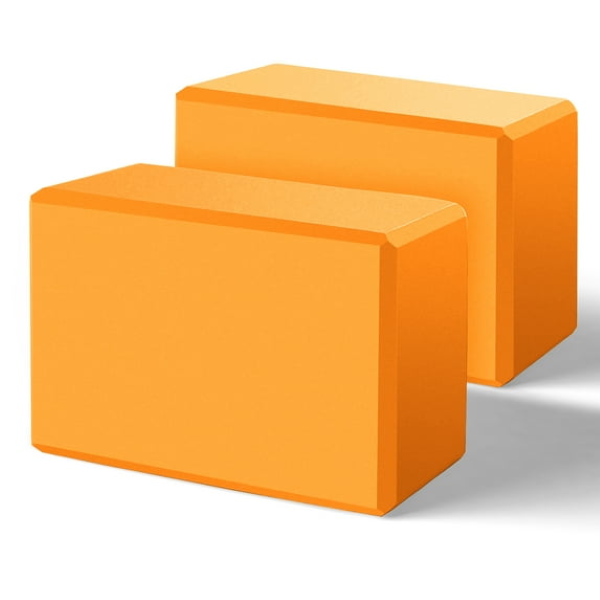 PANOLI Foam Yoga Blocks-PACK OF 2