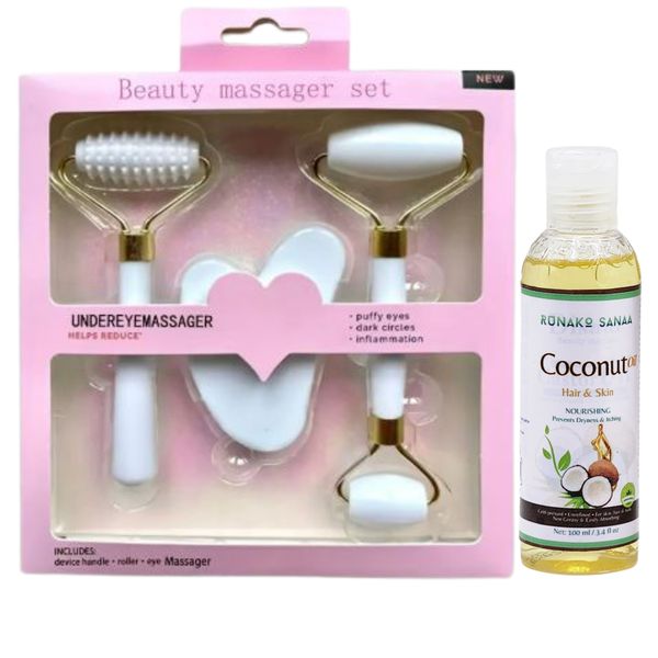 Facial Roller Set &amp; Head-Band