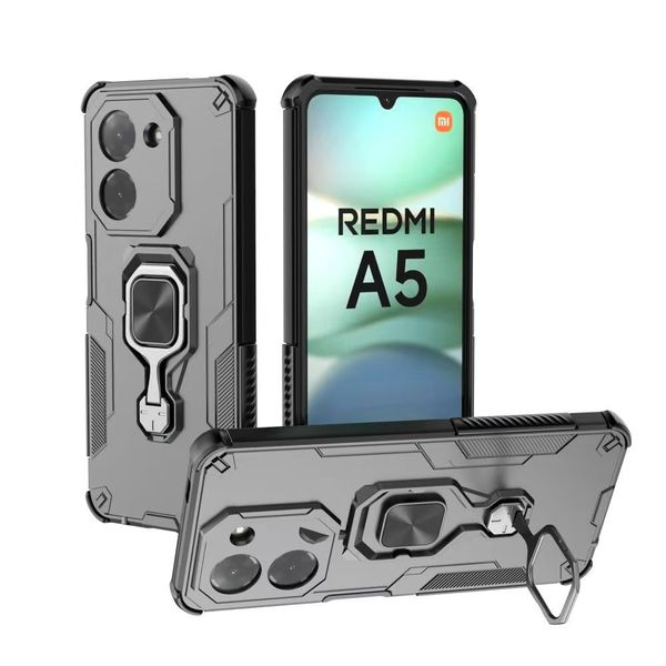 Hybrid Shockproof with Ring Stand Case Compatible With Redmi A5 4G