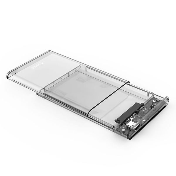 Orico 2.5" USB-C Transparent HDD Enclosure