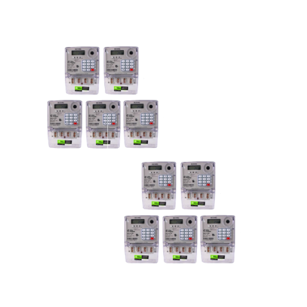 10 Pack - Citiq Hexing HXE115-KP Single Phase Prepaid Meter
