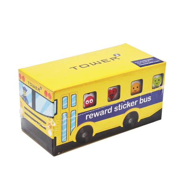 Tower School Bus Class Chart Stickers