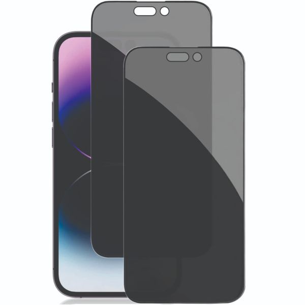 iPhone 14 Pro Max Privacy Tempered Glass Anti Spy Screen Protector 2 PACK
