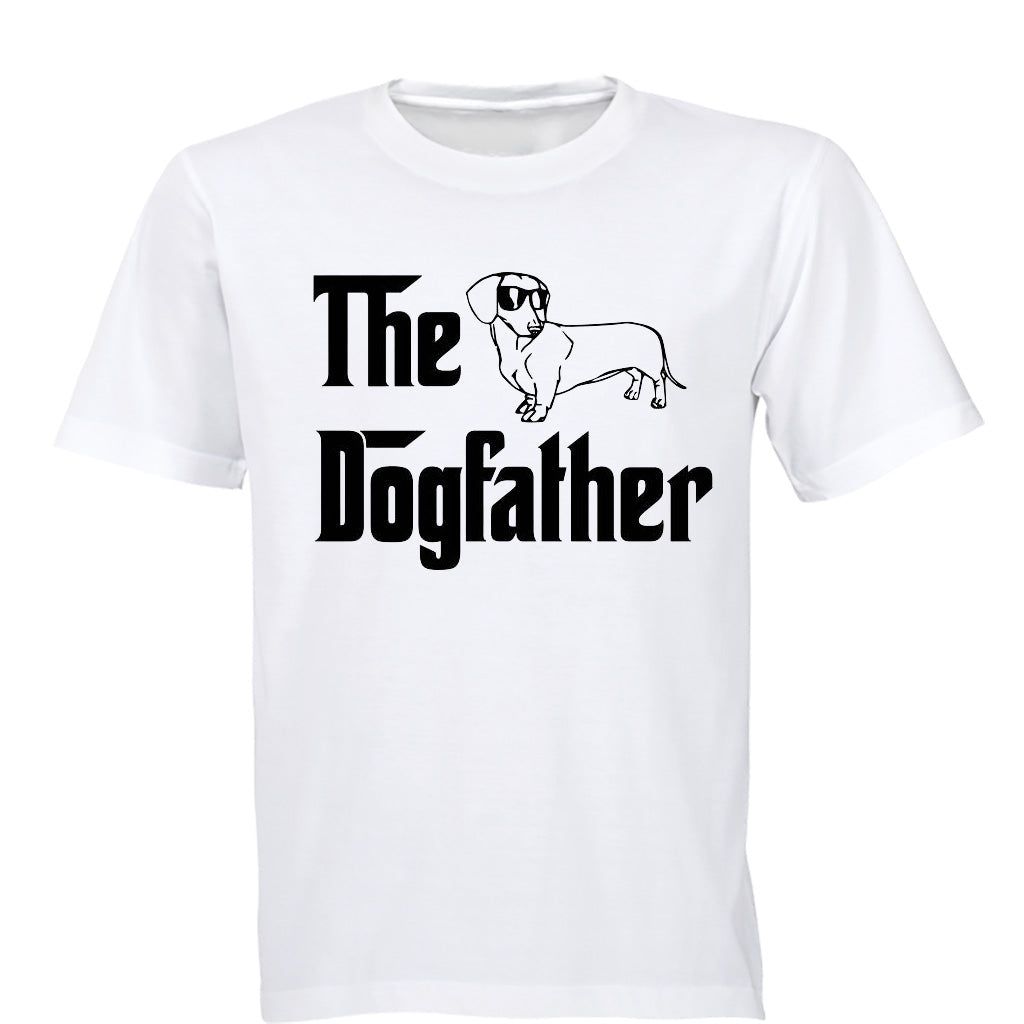 The DogFather - Dachshund - Adults - T-Shirt | Buy Online in South ...