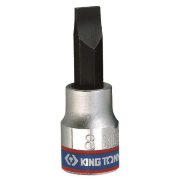 King Tony - Socket - Flat - 3/8 Inch Drive - 8mm x 50mm - 6 Pack