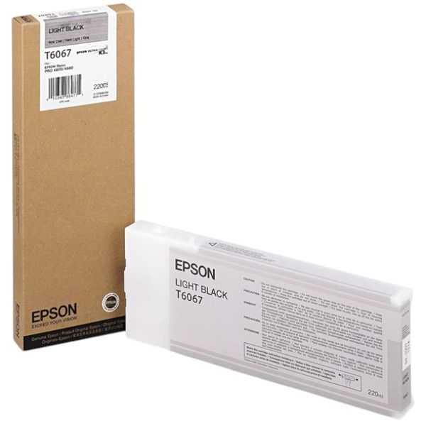 Epson T6067 high capacity light black ink cartridge | Stylus Pro 4800:4880