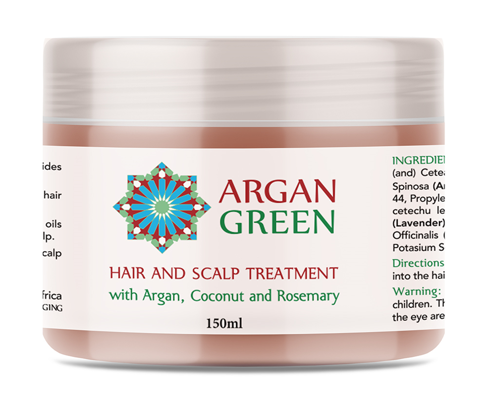 Argan Green Hair and Scalp Treatment 150ml