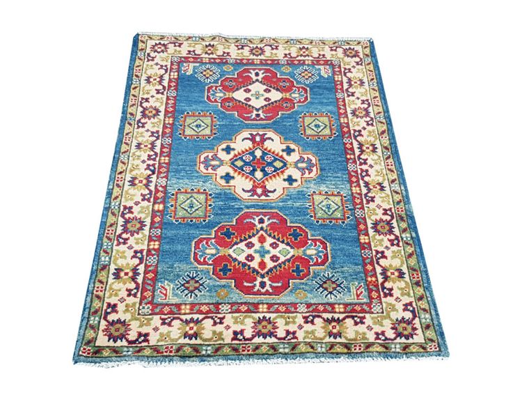Gorgeous Afghan Kazaq carpet 124 x 80 cm