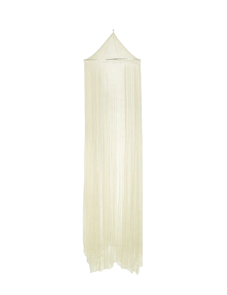 Cream Mosquito and insect Net for Protection