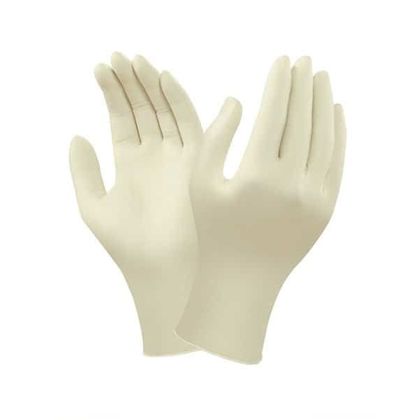 Box of 100 - Latex Powder-Free Disposable Medical Gloves - Large