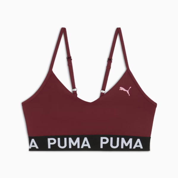 Puma Women's Move Strong Essentials Training Sports Bra - Ruby Shimmer