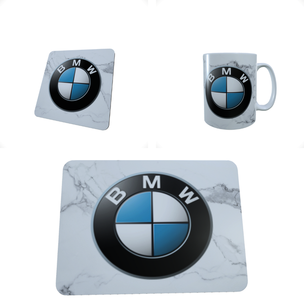BMW Logo V1 - Coffee Mug, Coaster, and Mouse Pad
