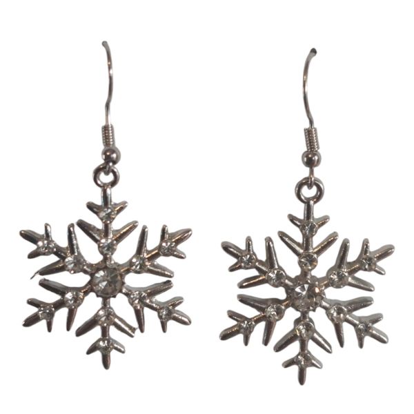Exquisite Snowflake Dangle Earrings