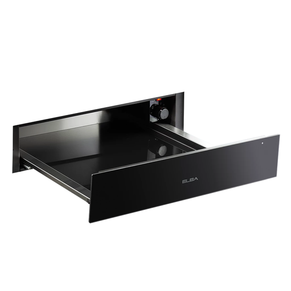 Elba Elio 02/EL14BDW Built In Warmer Drawer - 14cm Black