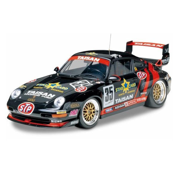 Tamiya 1/24 Taisan Starcard Porsche 911 GT2 Car Plastic Model Kit