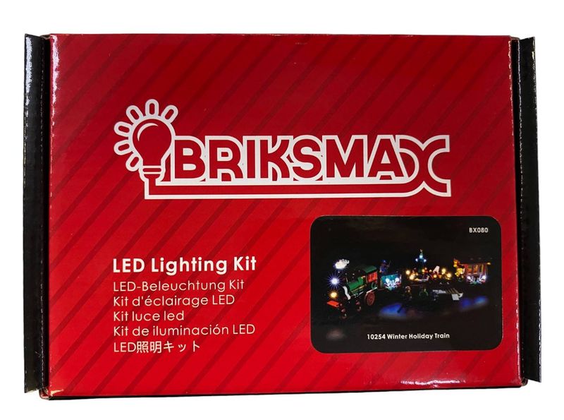 Briksmax Light Set For Lego Compatible 10254 Winter Holiday Train