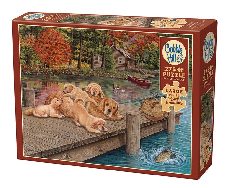 Cobble Hill Lazy Day on the Dock 275 Piece Puzzle