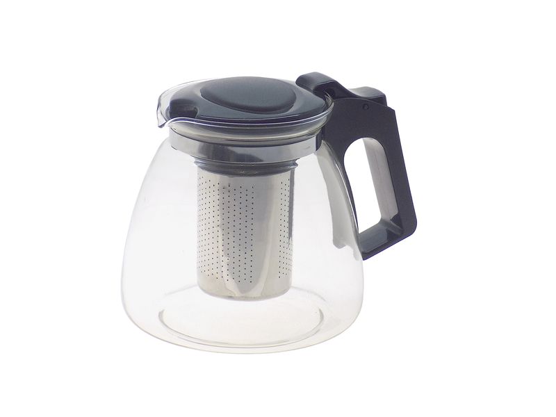 Elegant 1.1 L Glass Tea Pot With Strainer