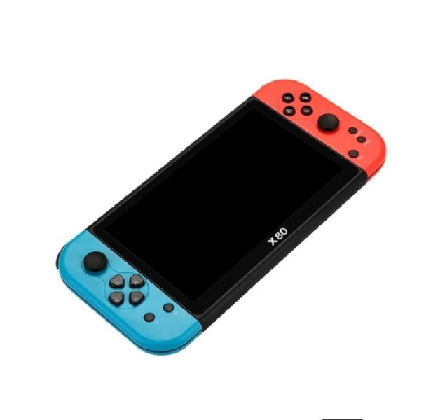 X80 7.0 inch HD Screen Handheld Game Console 20000 Games Video Game Console