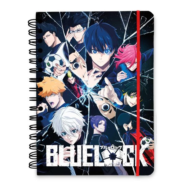 Blue Lock Dotted A5 Notebook