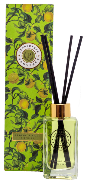 Pepper Tree Provence Bergamot &amp; Oud Diffuser 100ml