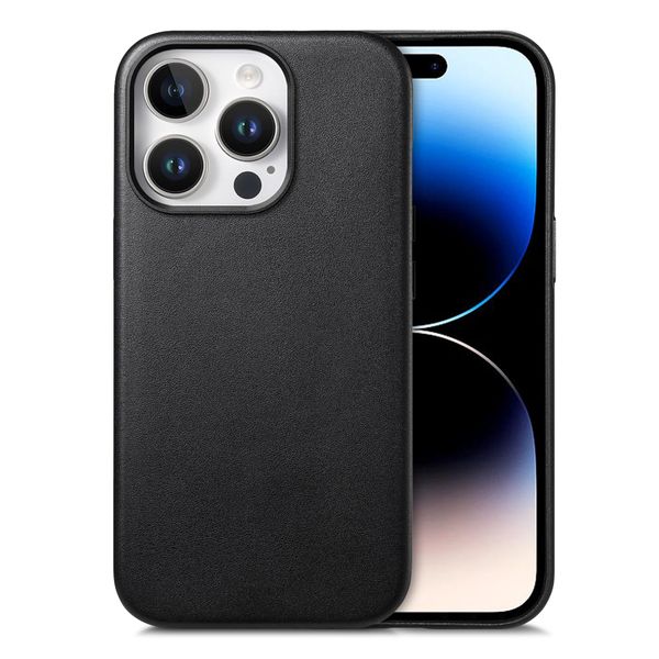 Magsafe Strong Magnetic Leather Phone Case Compatible with iPhone13 Pro Max