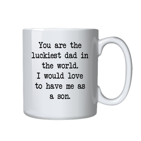 Dad Gift Idea from Son Coffee Mug - Ideal for Fathers Day - Birthday