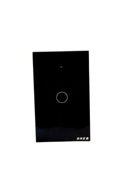1 Gang Smart Switch Wifi BLE Black
