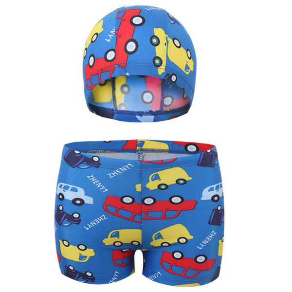 Boys Swimming Costume Swimwear Swimsuit Swim Trunks Swimming Shorts 2 Piece