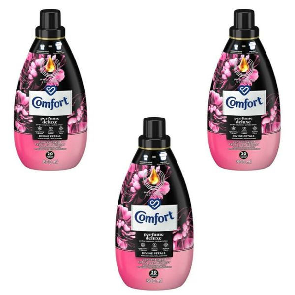 Comfort Perfume Deluxe Fabric Conditioner Luxury Petal - 2 x 800ml