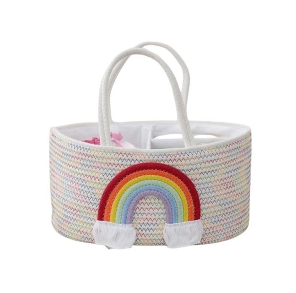 Compartments Foldable Nursery Storage Bin