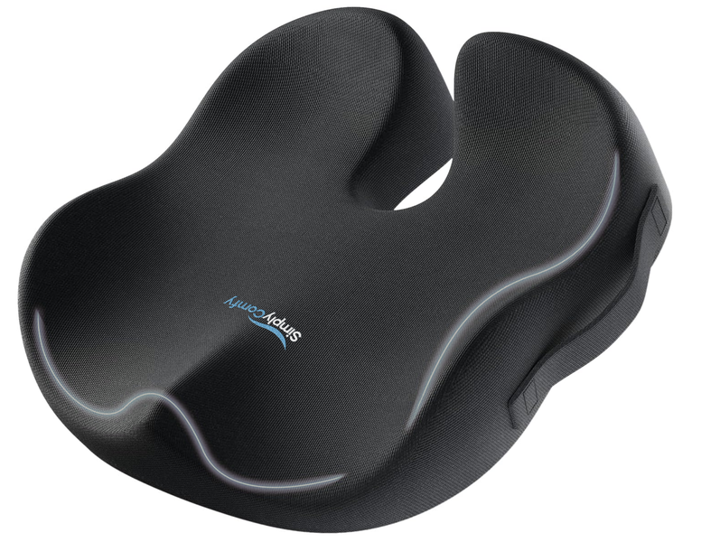 Simply Comfy Arc Seat Pressure Relief Pad for Hip Tailbone, All Day Comfort