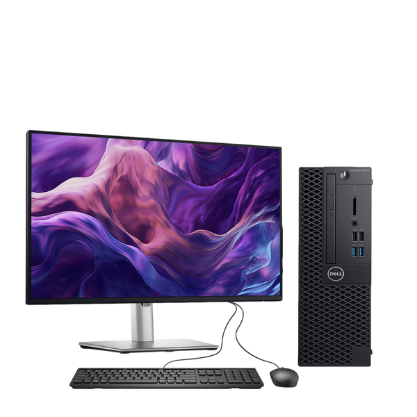 Certified Pre-Owned Dell OptiPlex 3070 - Intel i5 9th Gen 16/512 Full Set