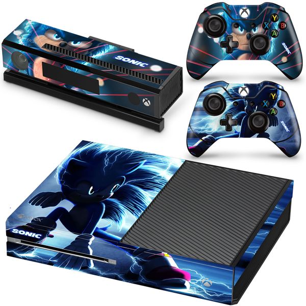 Decal Skin Compatible with Xbox One X - Sonic (Decal Only)