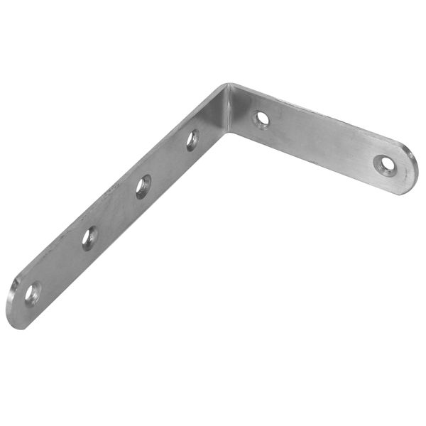 125x75Mm L Shape Stainless Steel Shelf Corner Brace Compatible with None