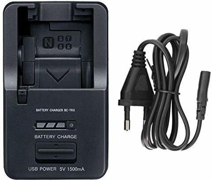 Battery Charger Compatible For Sony BC-TRX