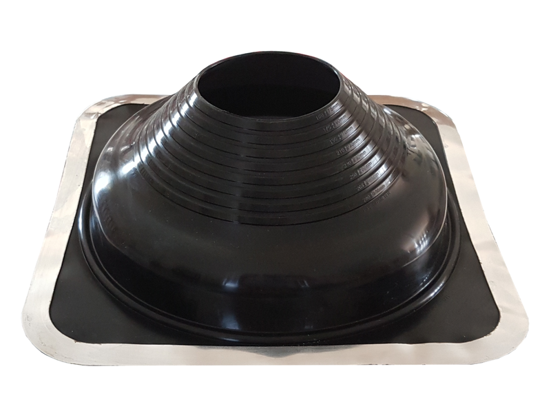 Waterproof roof flashing for pipe diameter 160mm - 220mm