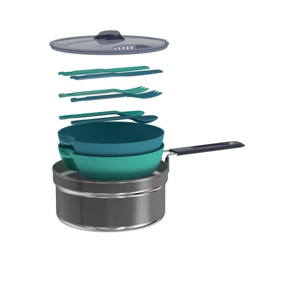 Quechua Camping cooking set for 2 - 1.6 litres