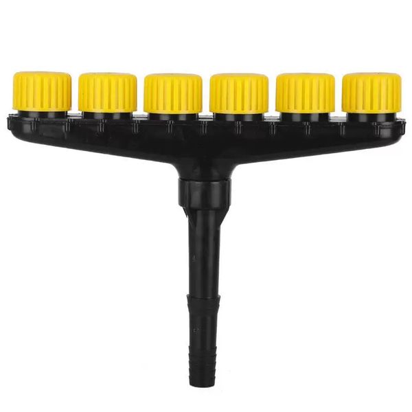 Adjustable 6-Head Garden Sprinkler