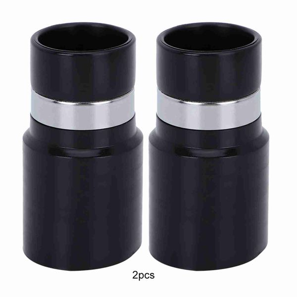 2 Pieces Vacuum Hose Connector Wall Joint 32mm Inner Diameter