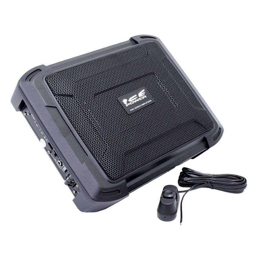 Ice Power IPWCWF8010 10" 8500w Slimline Underseat Amplified Subwoofer
