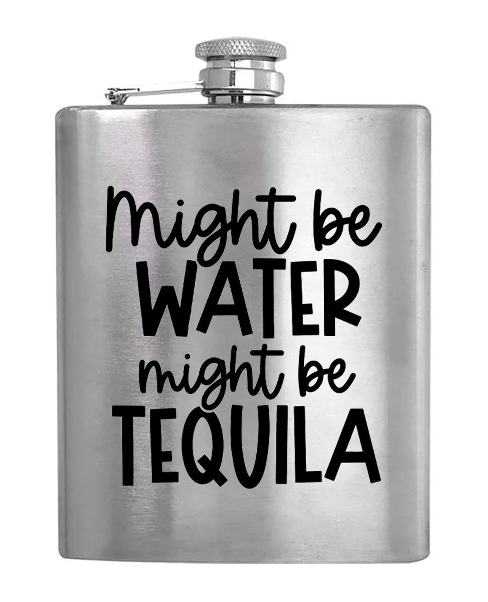 Water or Tequila Hip Flask Shop Today. Get it Tomorrow!