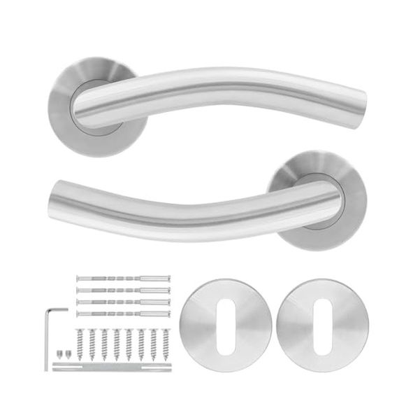 Door Handle Set SS-S05-Cylinder