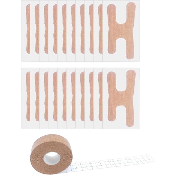 20 Pieces of Adjustable Anti-Wear Patches for Finger Sports