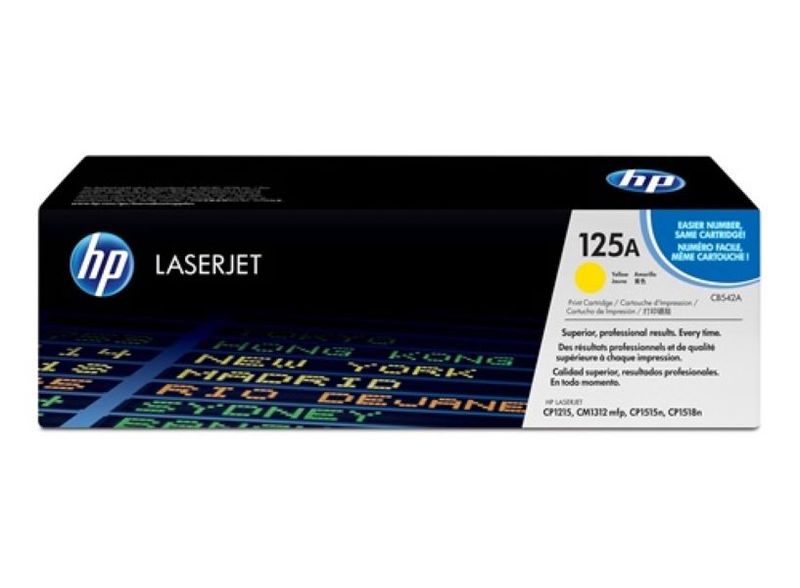 HP 125A Yellow Toner Cartridge