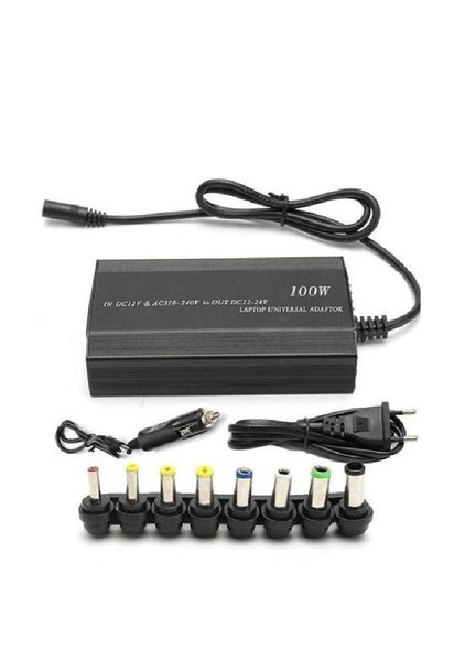 100W Universal Laptop Charger For Car &amp; Home Charging And A Keyholder