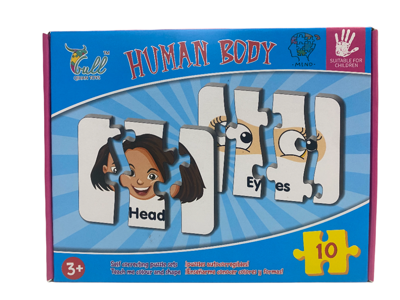 Kids Human Body Game Puzzle Set