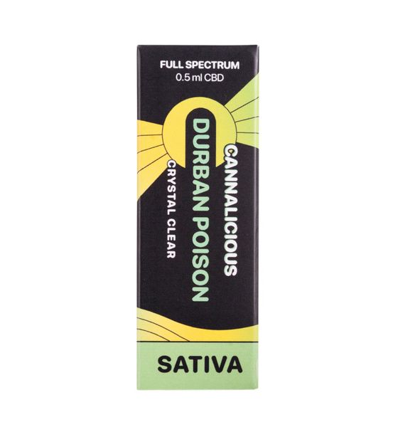 Cannalicious Durban Poison Sativa - Vape Cartridge