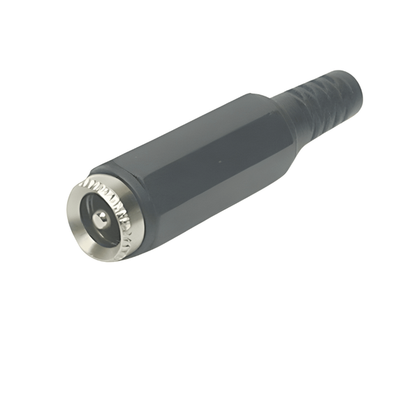 MJ078N - Inline DC Power Socket 5.5×2.5mm with Sleeve and Center Pin